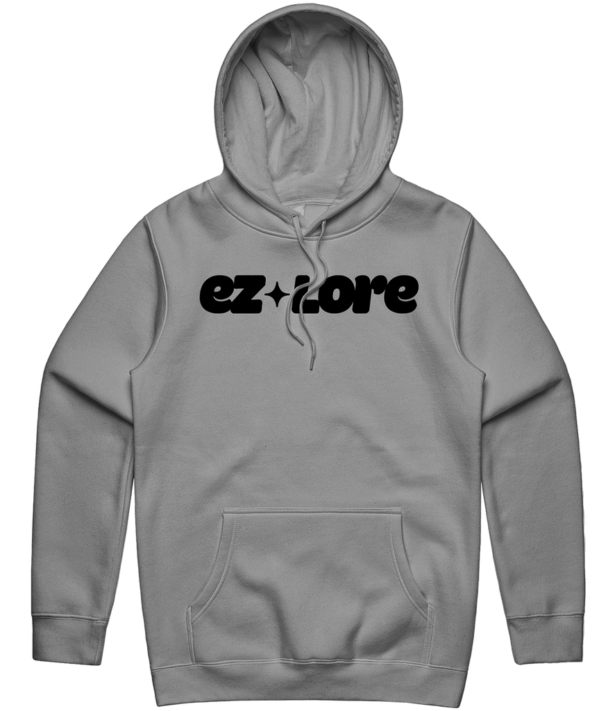 EZ Lore Text Hoodie - Grey - ARMA