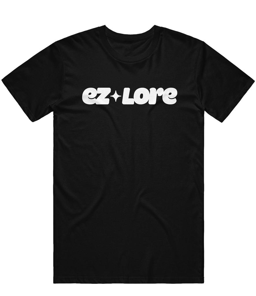 EZ Lore Text Tee - Black - ARMA