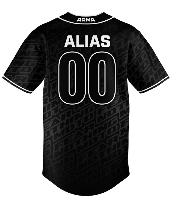 Fear Nothing Moto Baseball Jersey - ARMA