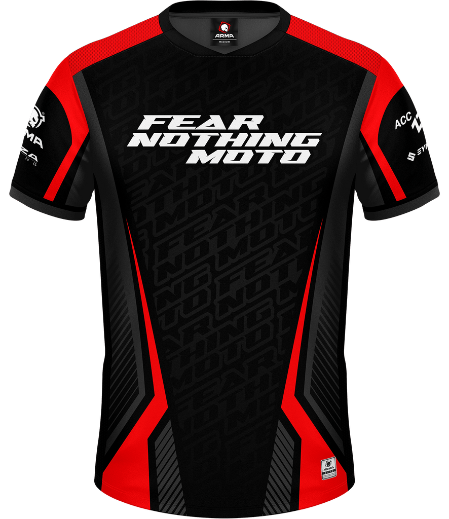 Fear Nothing Moto ELITE Jersey - Black - ARMA