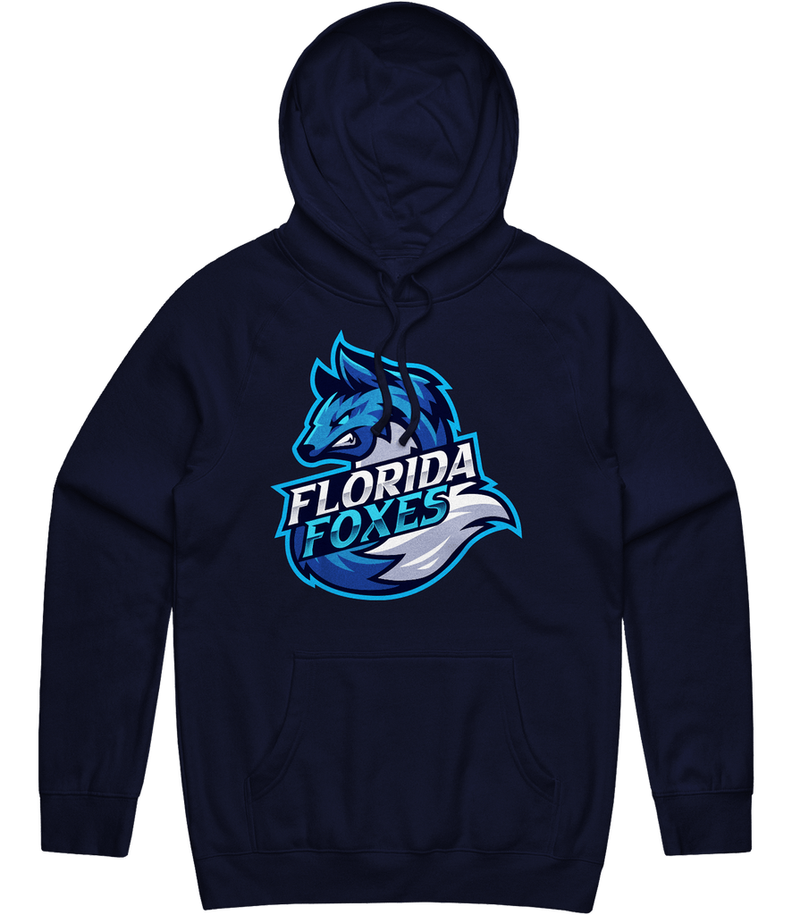 Florida Foxes Logo Hoodie - Navy - ARMA