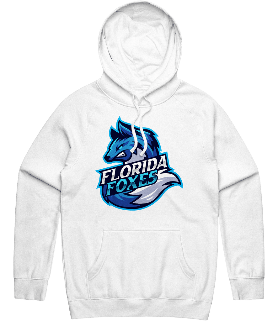 Florida Foxes Logo Hoodie - White - ARMA