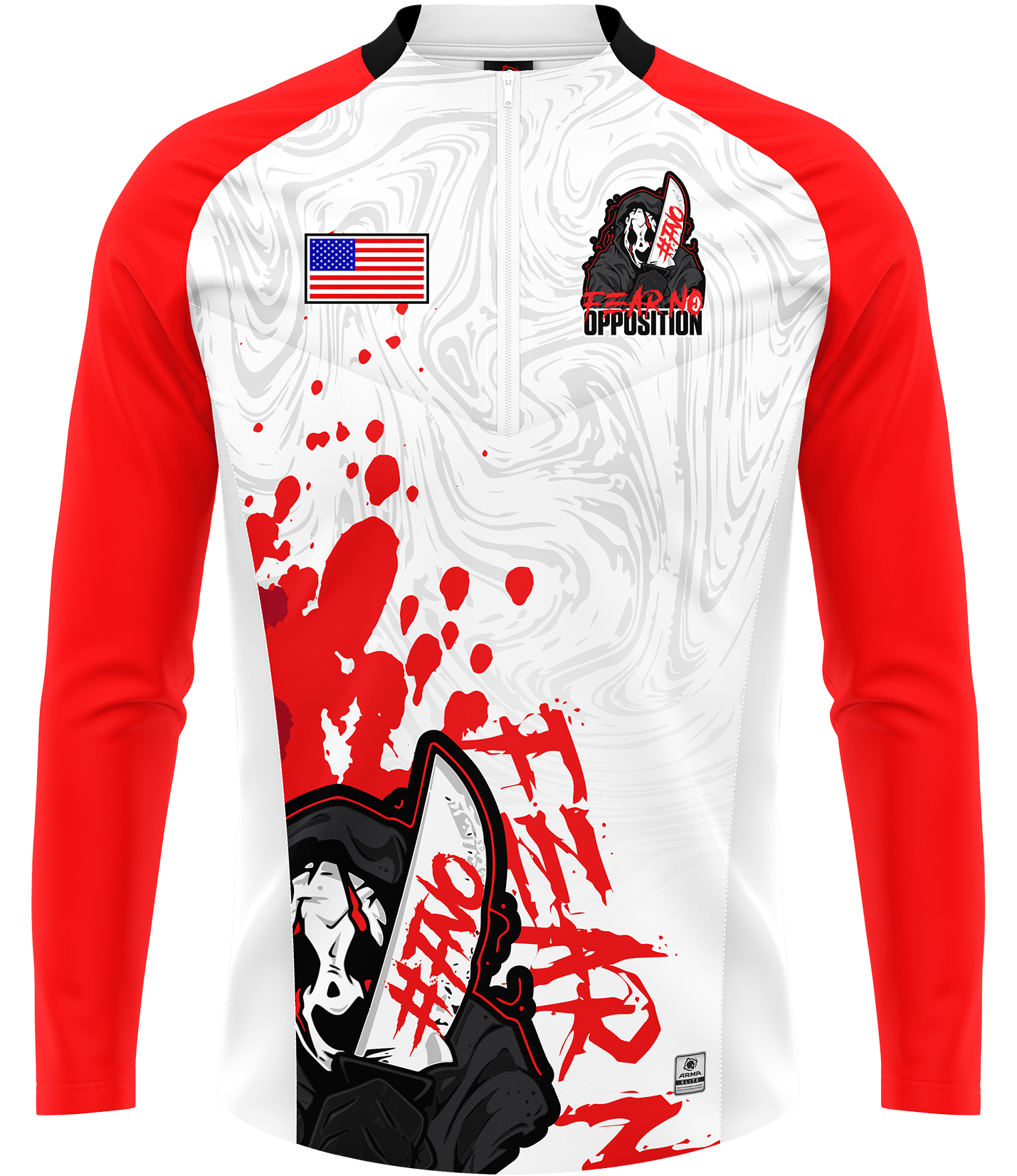 FNO ELITE Quarter Zip - Custom Esports Jersey by ARMA