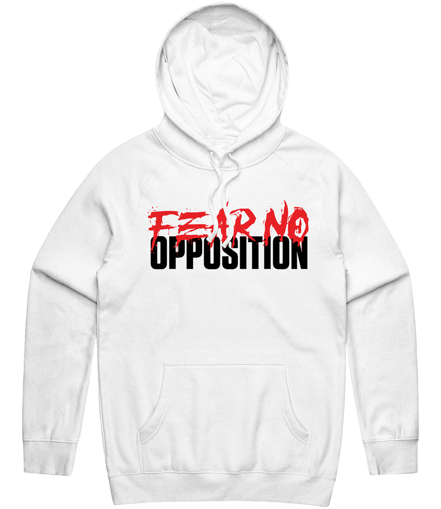 FNO Text Hoodie - White - ARMA