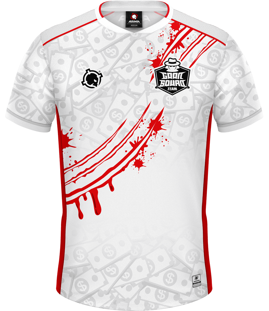 GoonSquad ELITE Jersey - White - ARMA