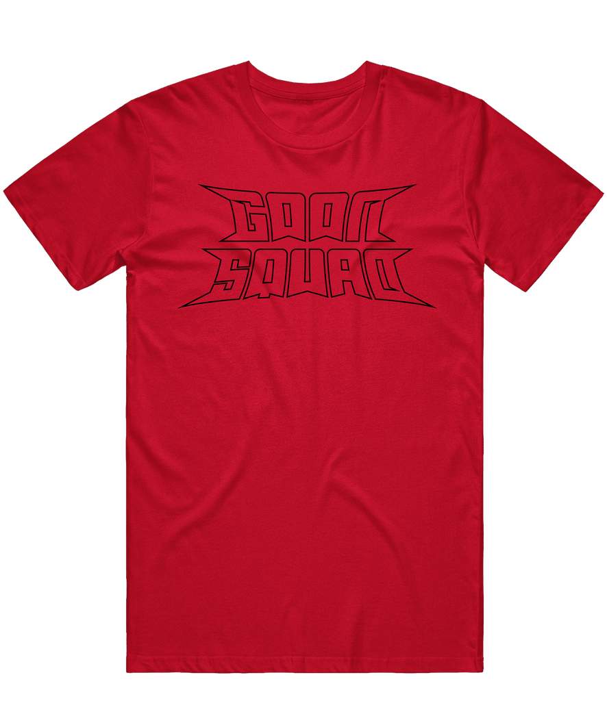 GoonSquad Outline Tee - Red - ARMA