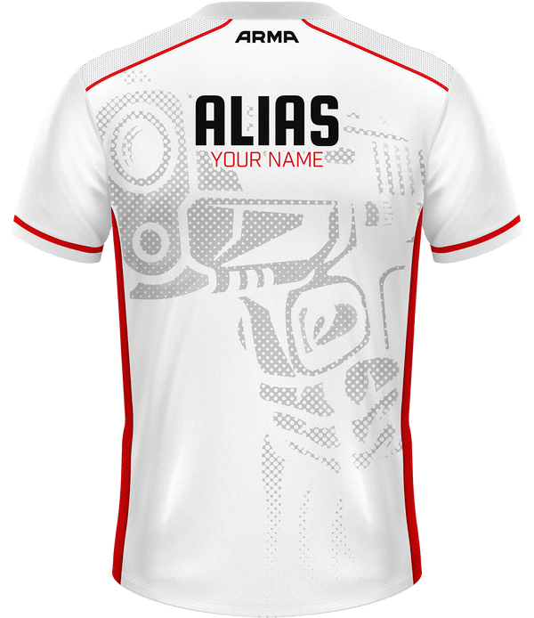 Grimreapers ELITE Jersey - White - ARMA
