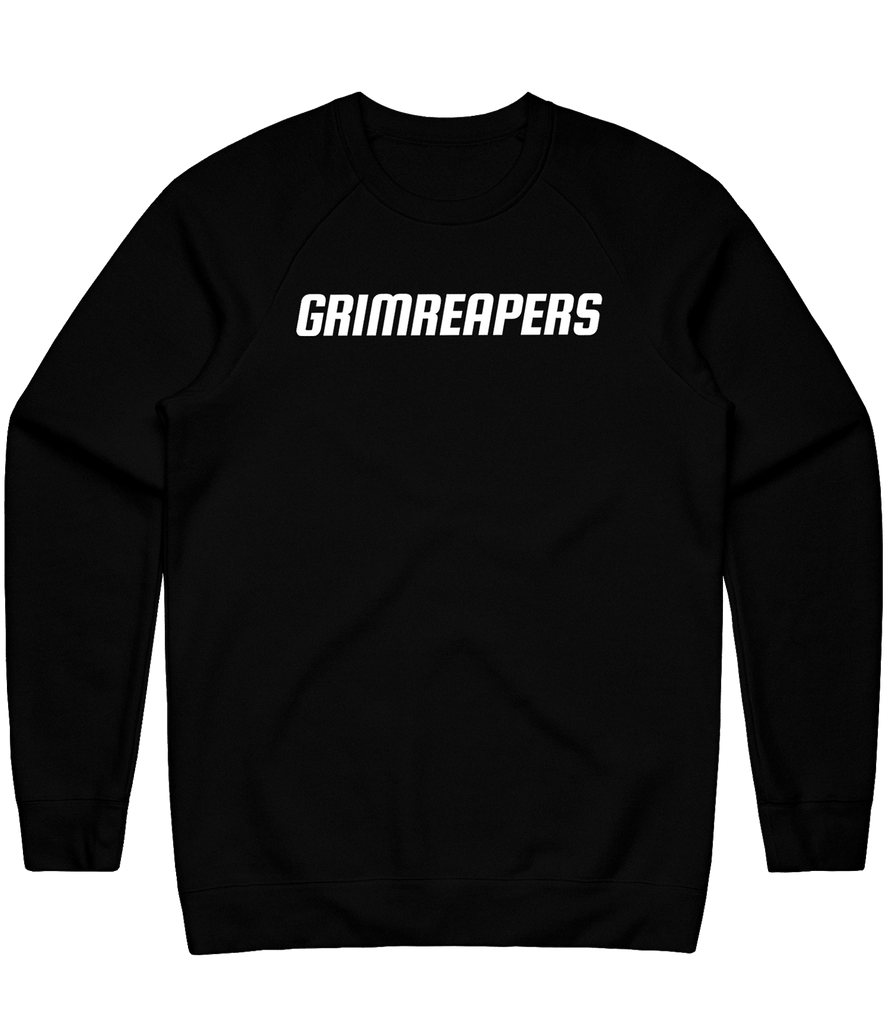 Grimreapers Text Crewneck - Black - ARMA