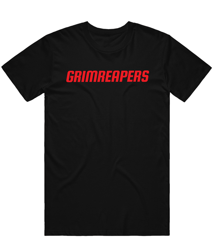 Grimreapers Text Tee - Black - ARMA