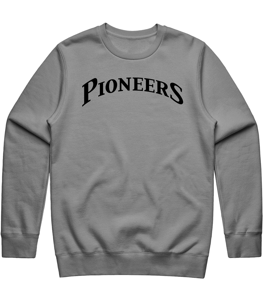 GSU Text Crewneck - Grey - ARMA