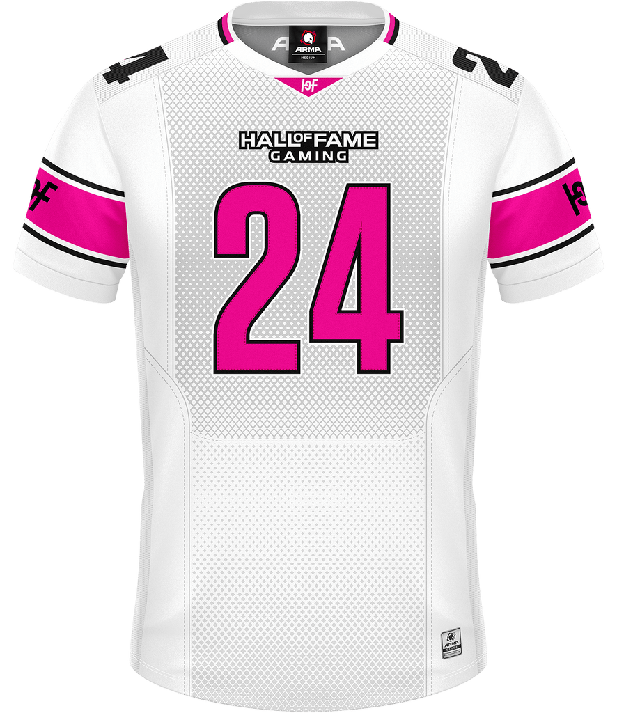 Hall of Fame ELITE Jersey - White/Pink - ARMA