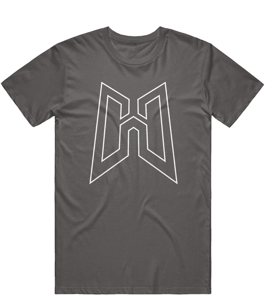 Hollow OSH Outline Tee - Charcoal - ARMA