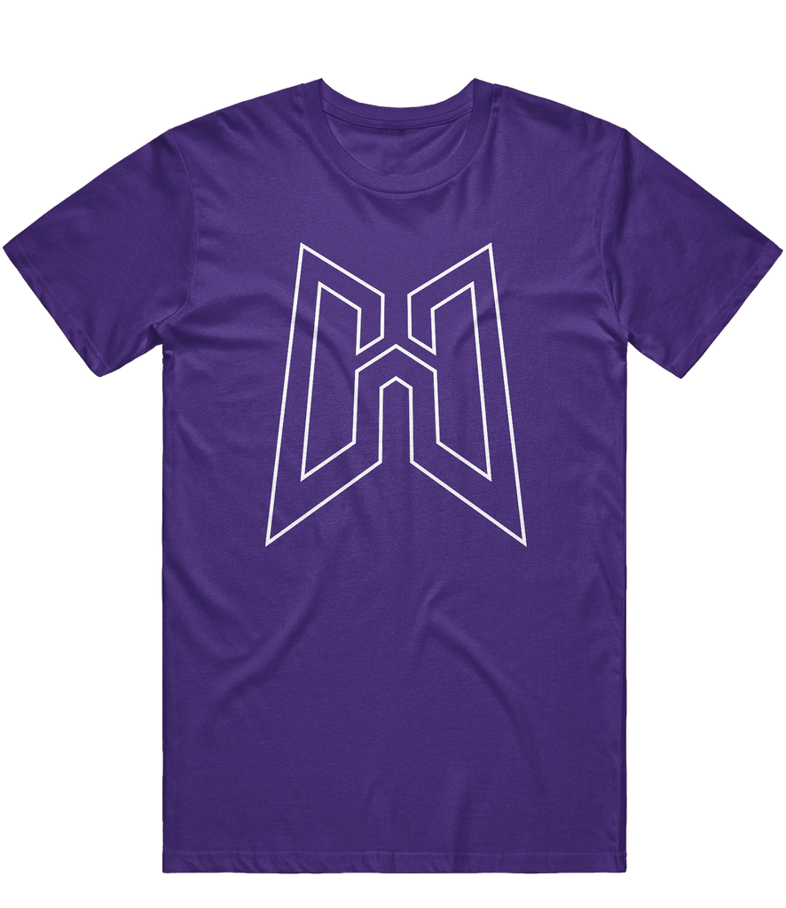 Hollow OSH Outline Tee - Purple - ARMA