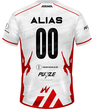 Infinite Gaming ELITE Jersey - White - ARMA
