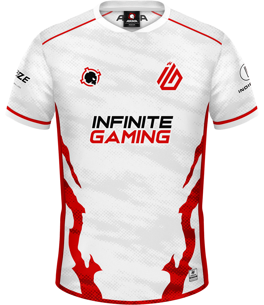 Infinite Gaming ELITE Jersey - White - ARMA