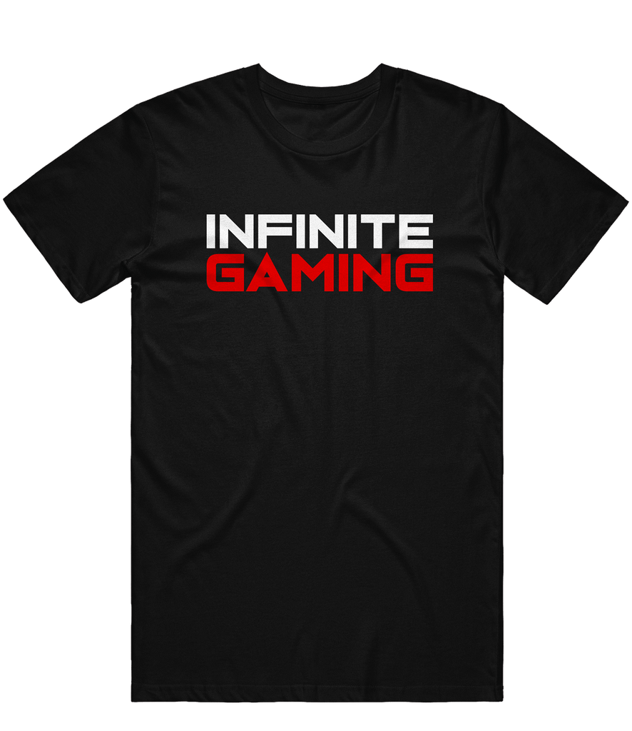 Infinite Gaming Text Tee - Black - ARMA