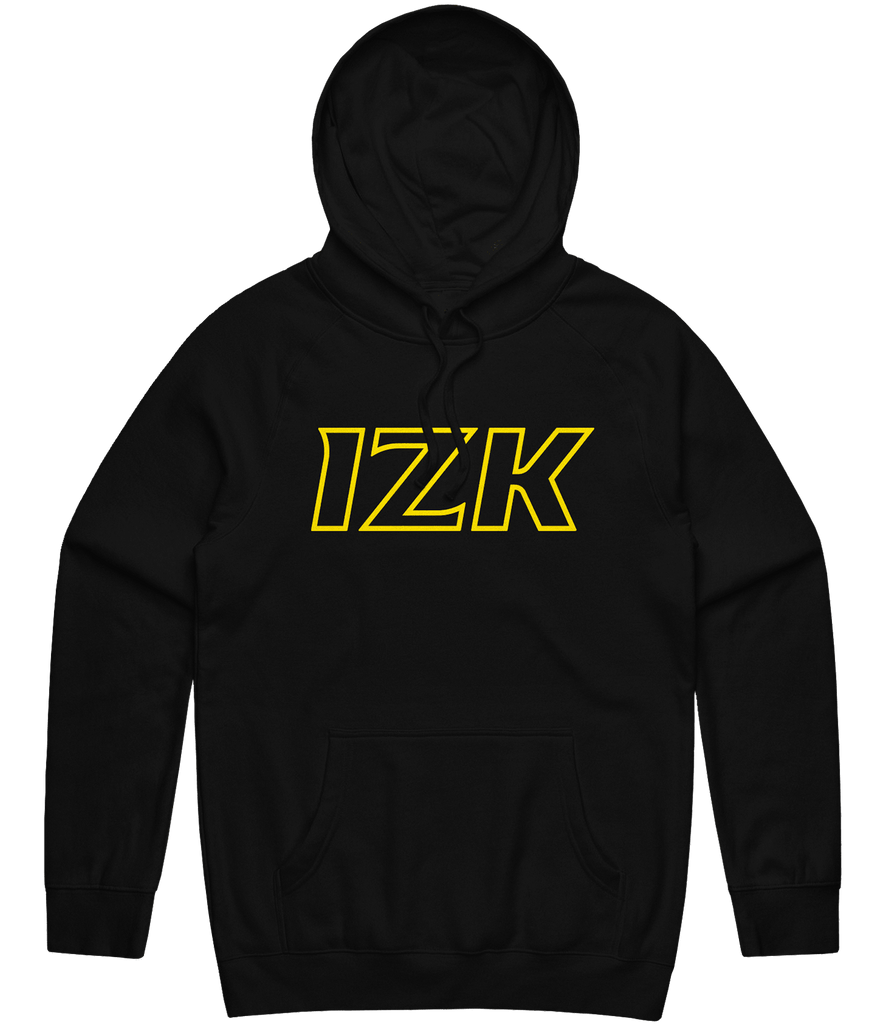 IZK Text Hoodie - Black - ARMA