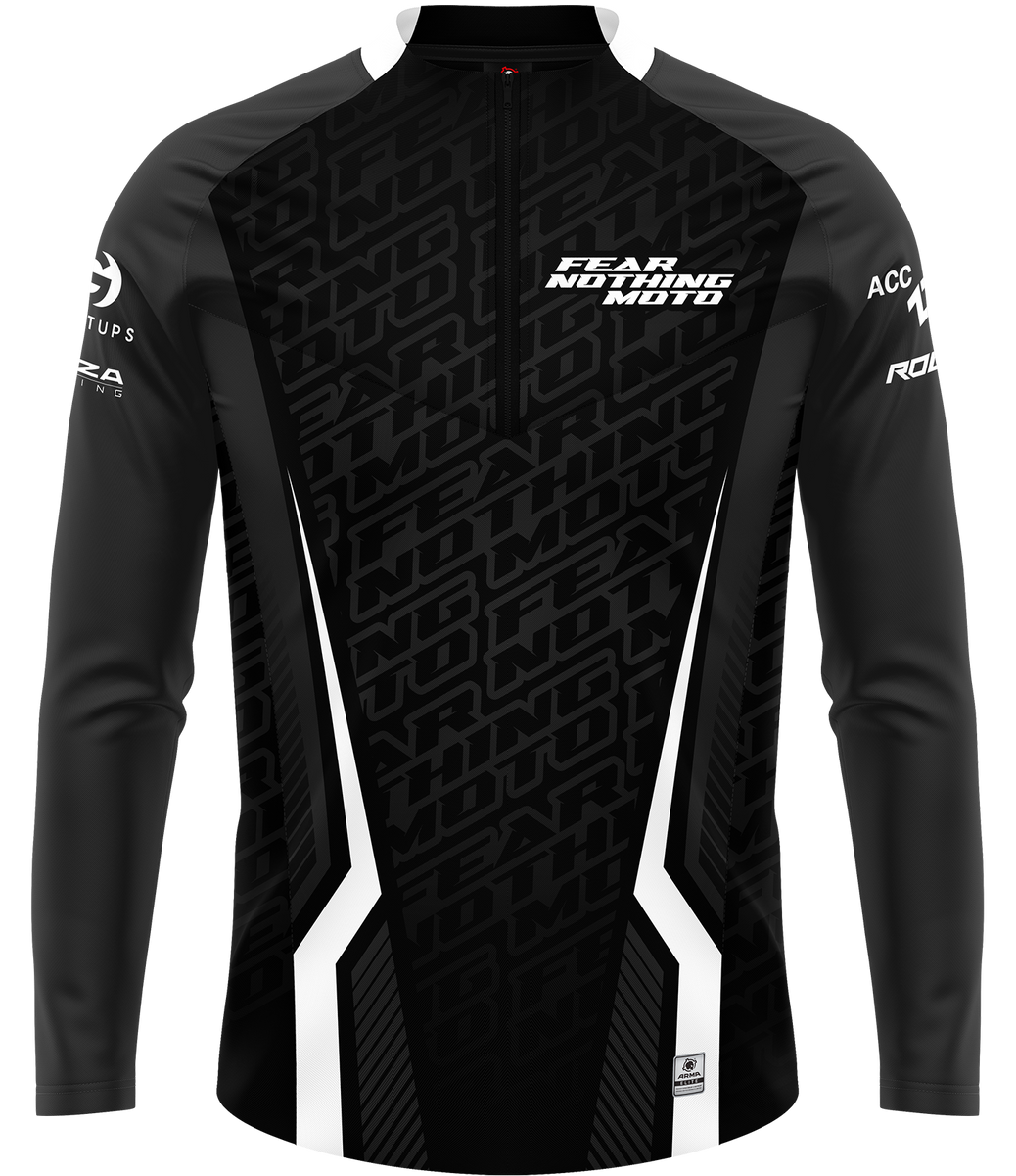 Fear Nothing Moto ELITE Quarter Zip - Custom Esports Jersey by ARMA