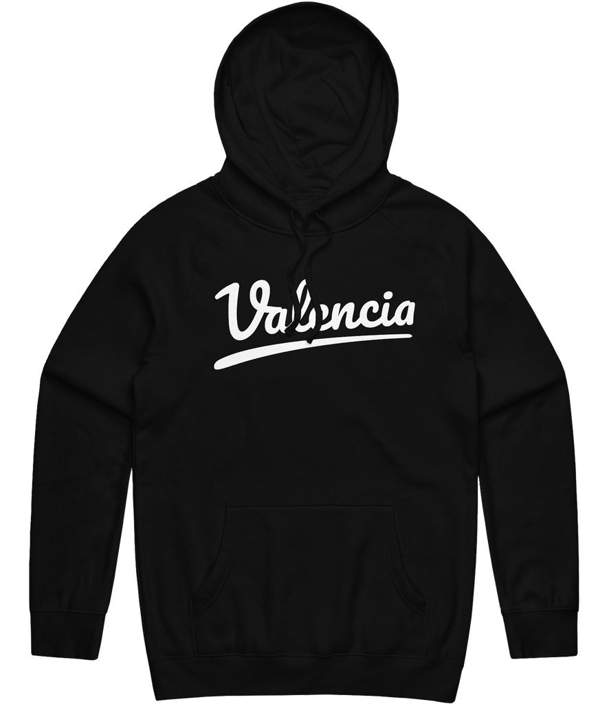Knights of Valencia Text Hoodie - Black - ARMA