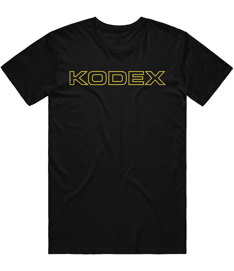 Kodex Text Tee - Black - ARMA
