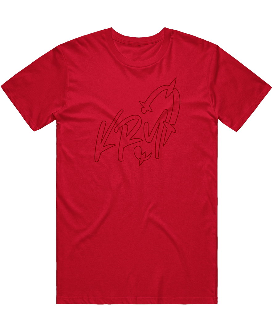 Kry0 Outline Tee - Red - ARMA
