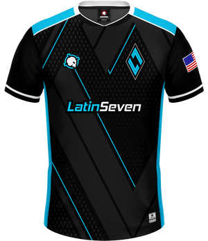 LatinSeven ELITE Jersey - Black - ARMA