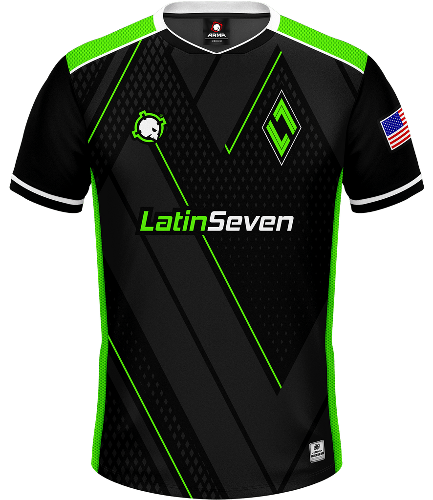 LatinSeven ELITE Jersey - Lime - ARMA