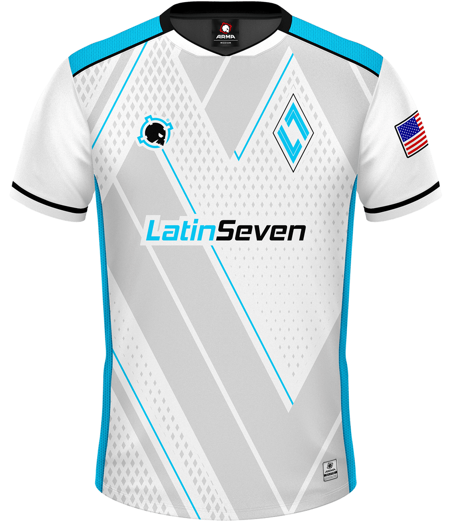 LatinSeven ELITE Jersey - White - ARMA