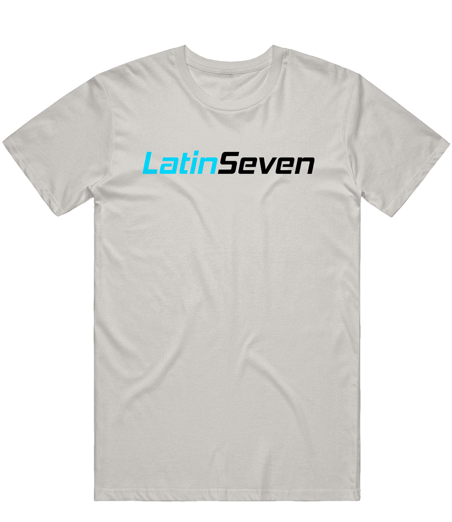 LatinSeven Text Tee - Light Grey - ARMA