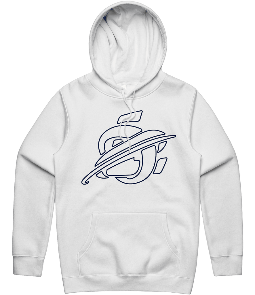 LuneX Outline Hoodie - White - ARMA