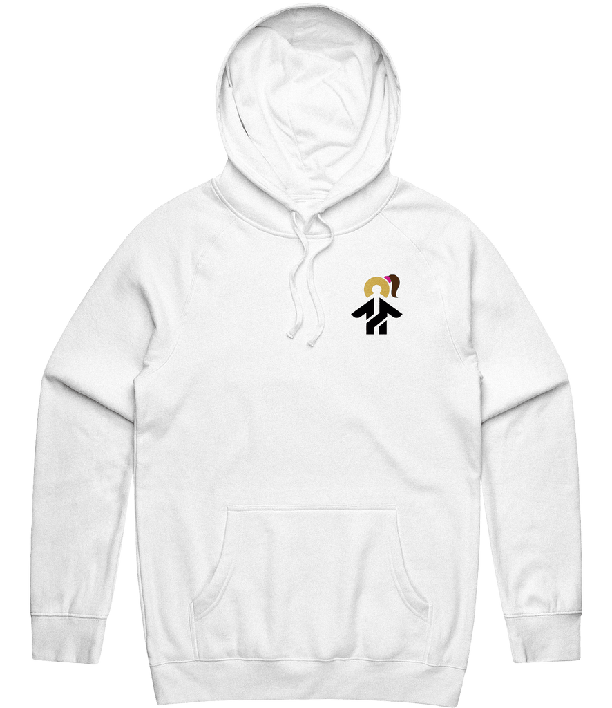 Man Up Icon Hoodie - White - ARMA