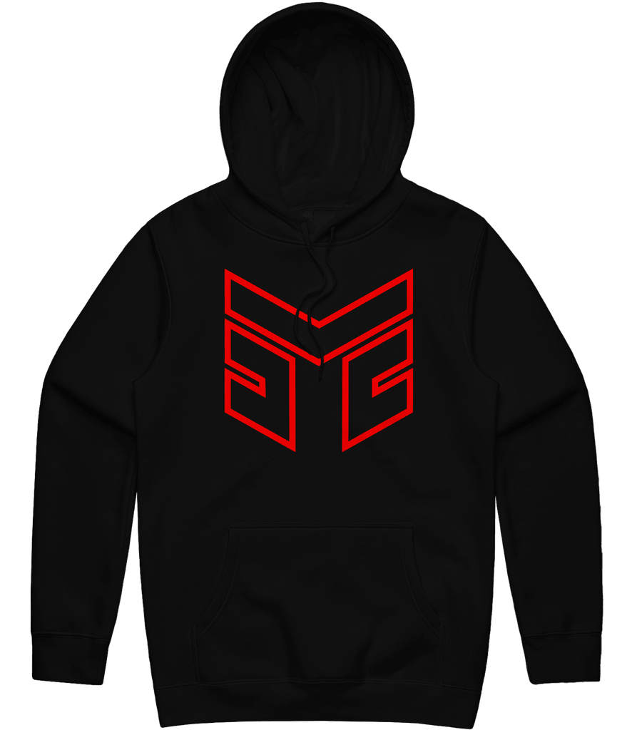 Militia Outline Hoodie - Black - ARMA