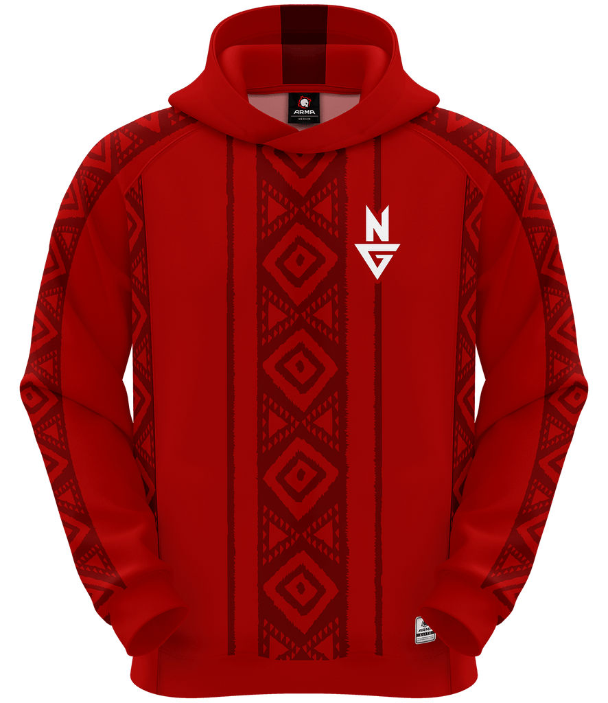 Native ELITE Hoodie - Red - ARMA