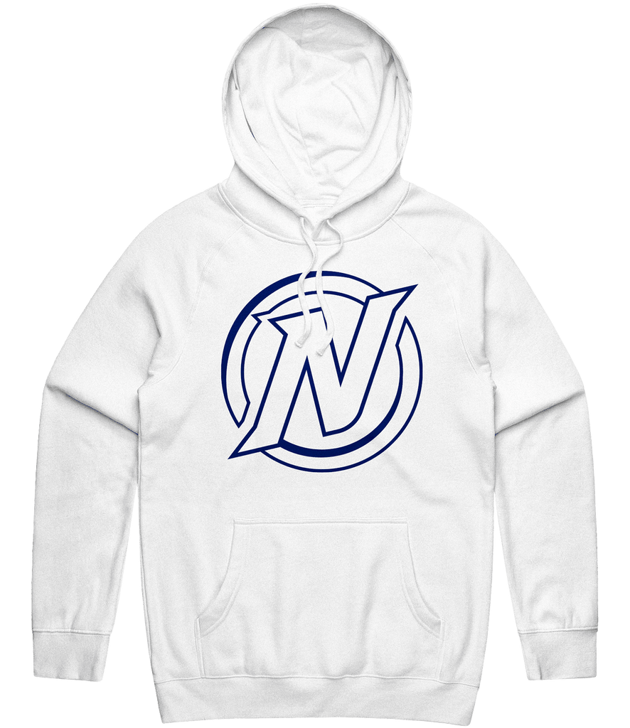 Nave Logo Hoodie - White - ARMA