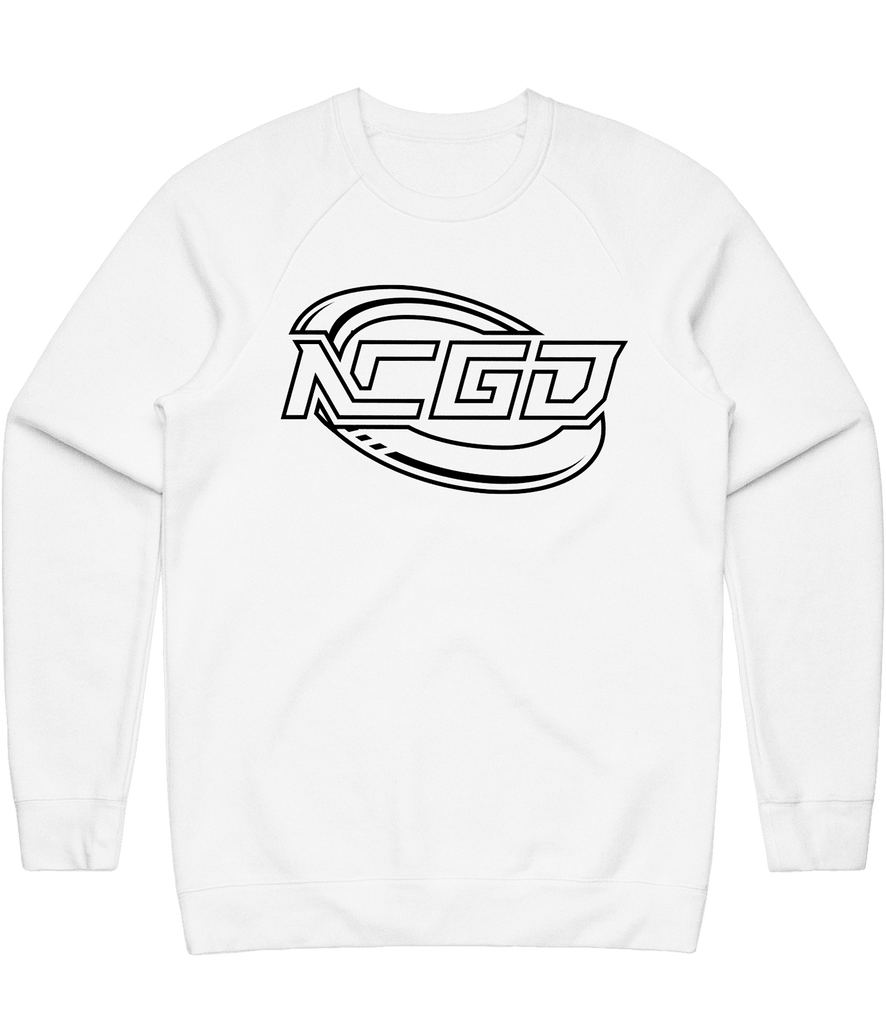 NCGD Outline Crewneck - White - ARMA