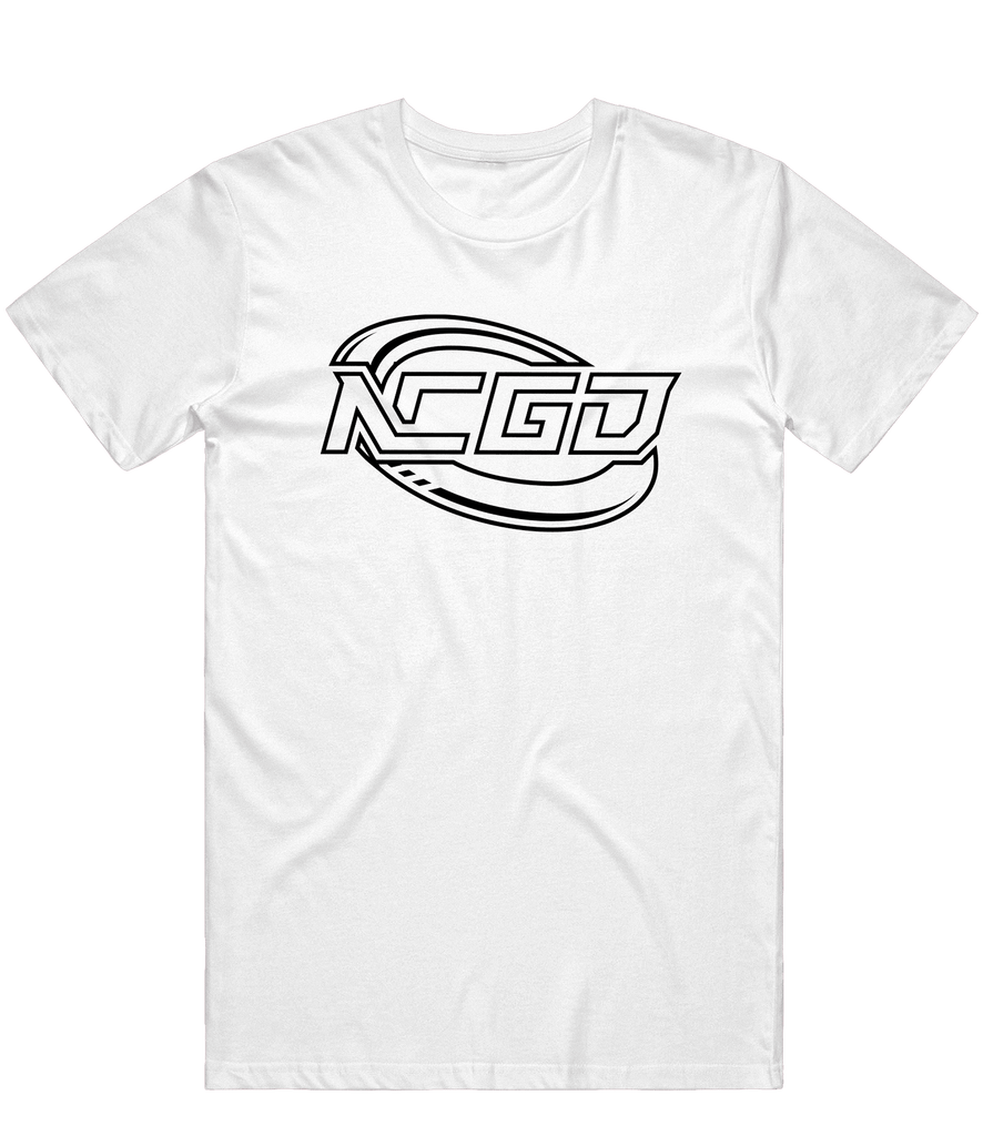 NCGD Outline Tee - White - ARMA