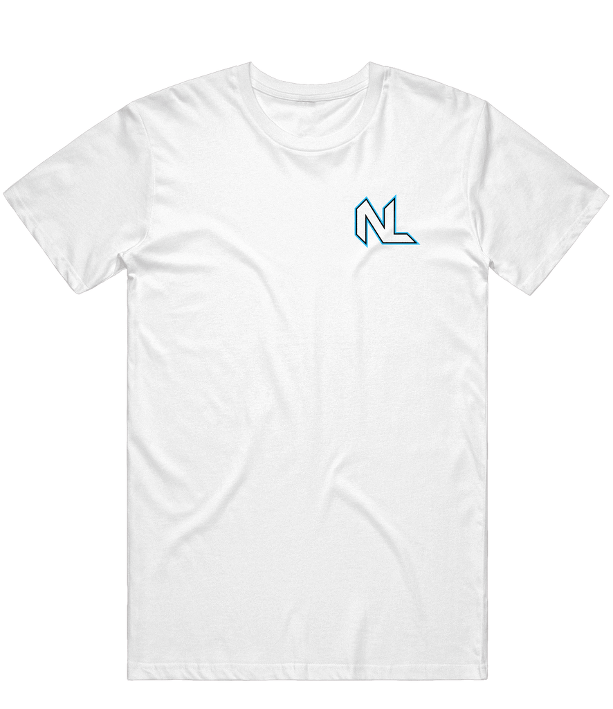 NeverLose Icon Tee - White - ARMA