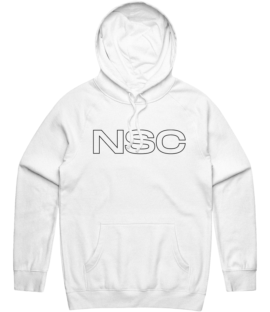 Night Shift Creators Outline Hoodie - White - ARMA