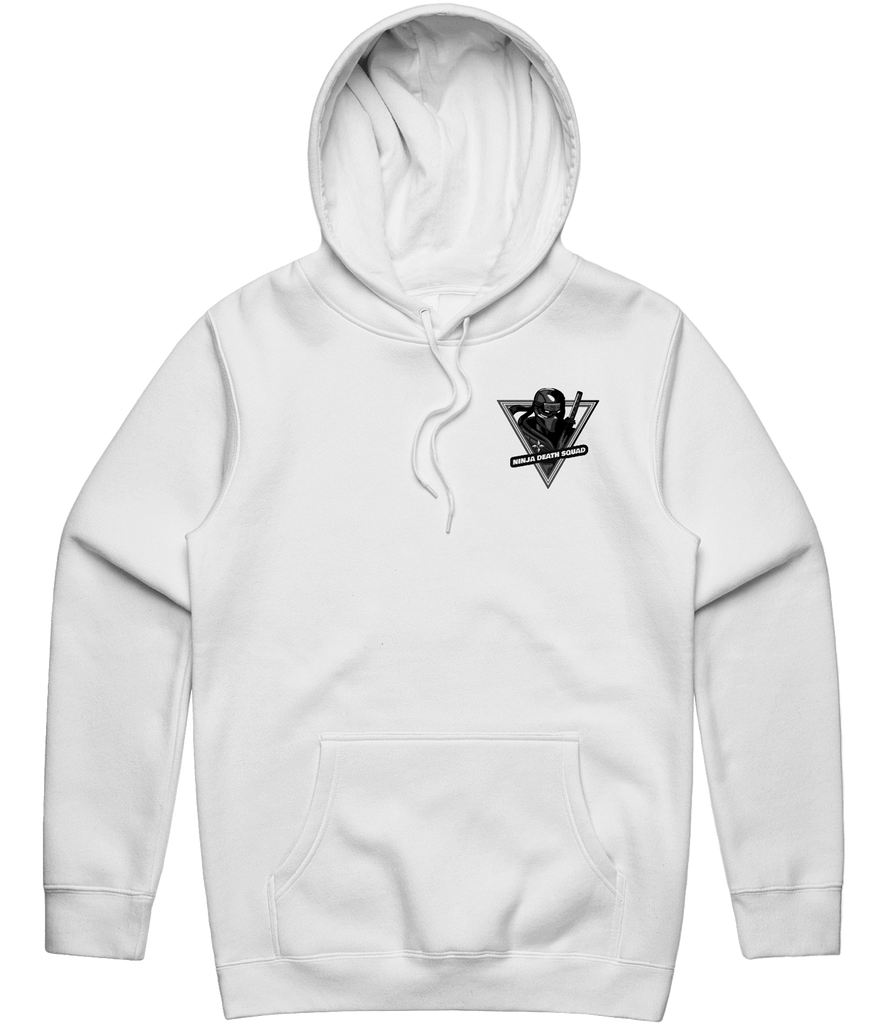 NinjaDeathSquad Icon Hoodie - White - ARMA