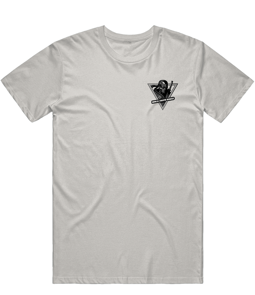 NinjaDeathSquad Icon Tee - Light Grey - ARMA