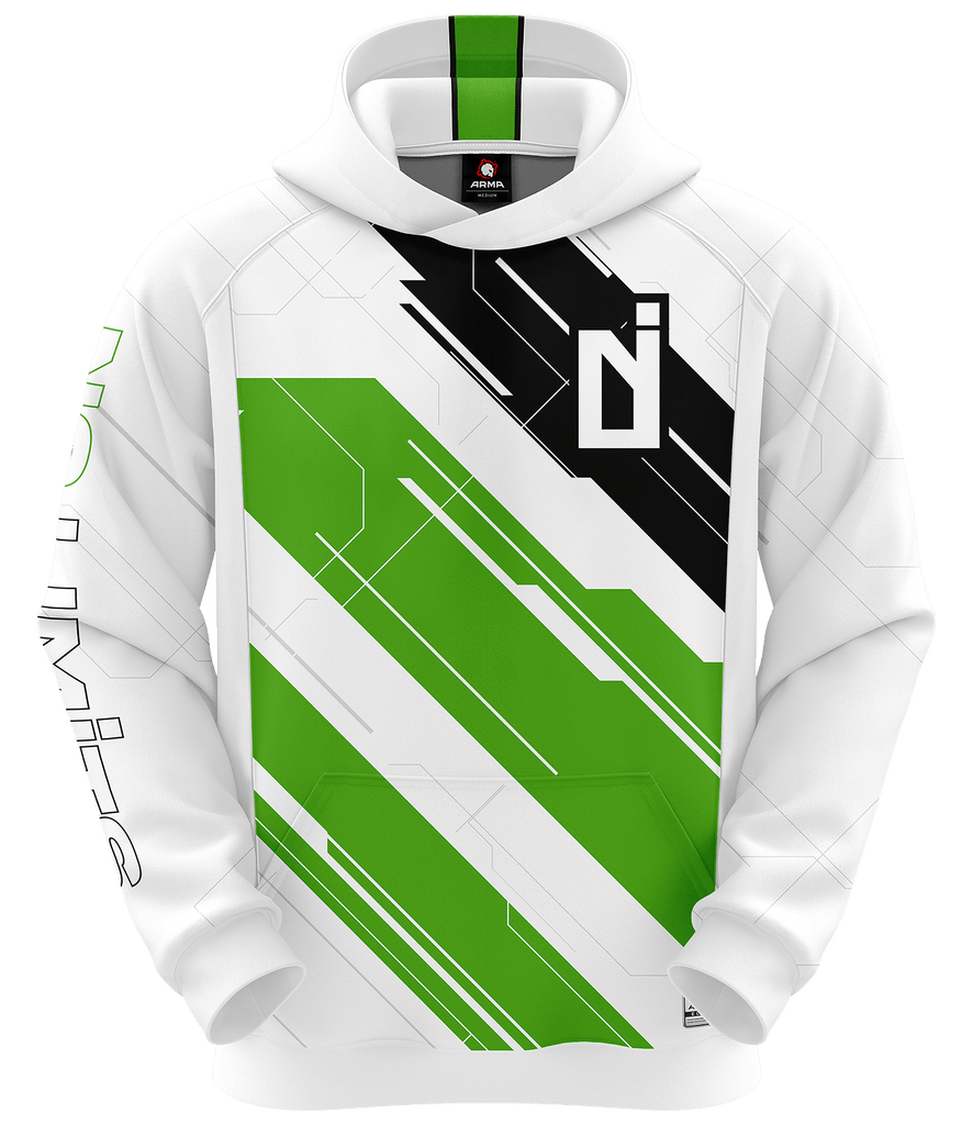 No Limits ELITE Hoodie - White - ARMA