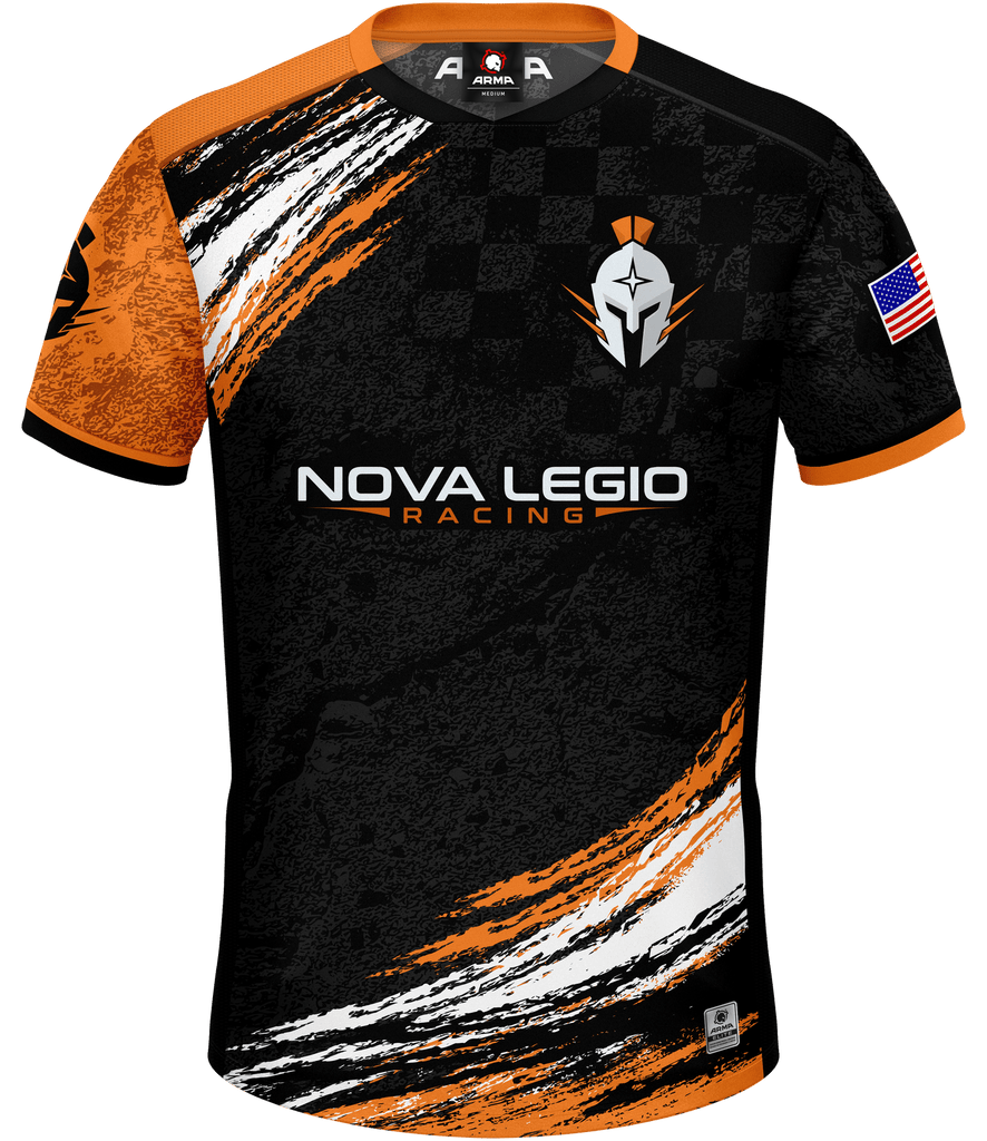 Nova Legio Racing ELITE Jersey - Black - ARMA