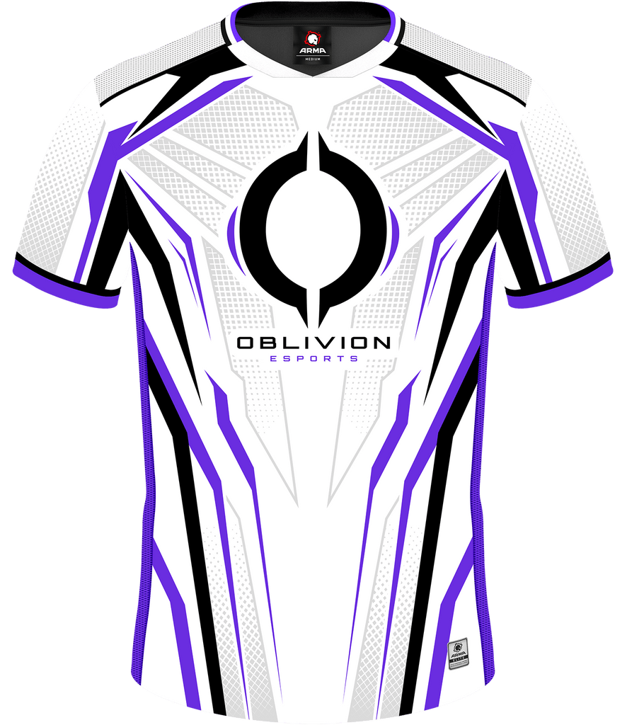 Oblivion Esports ELITE Jersey - White - ARMA