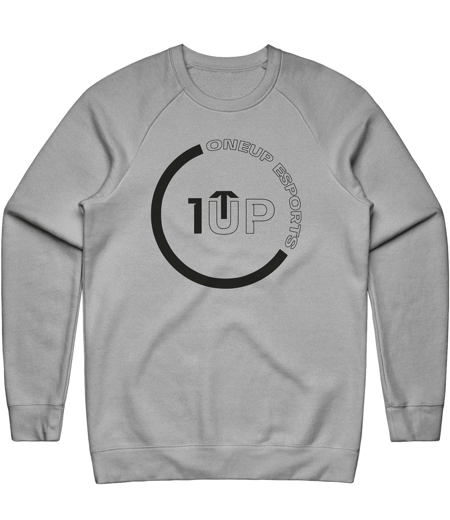 OneUp Circle Crewneck - Grey - ARMA