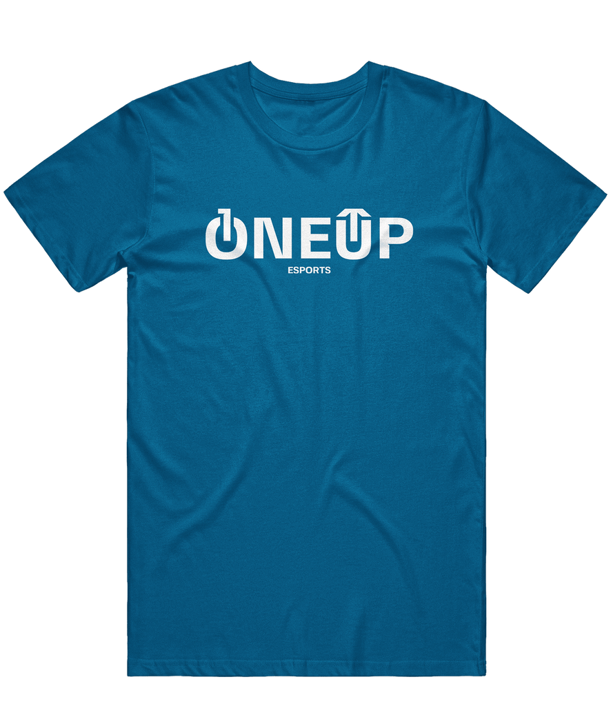 OneUp Text Tee - Blue - ARMA