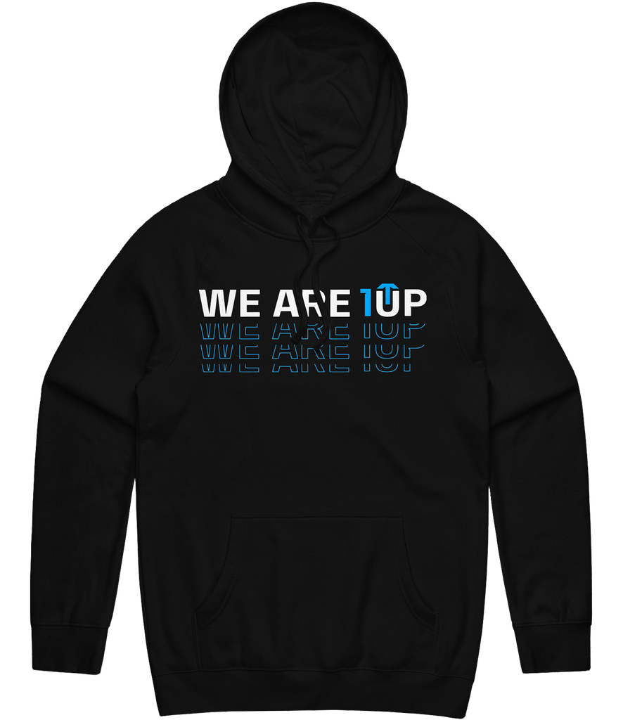 OneUp "WE ARE ONEUP" Hoodie - Black - ARMA