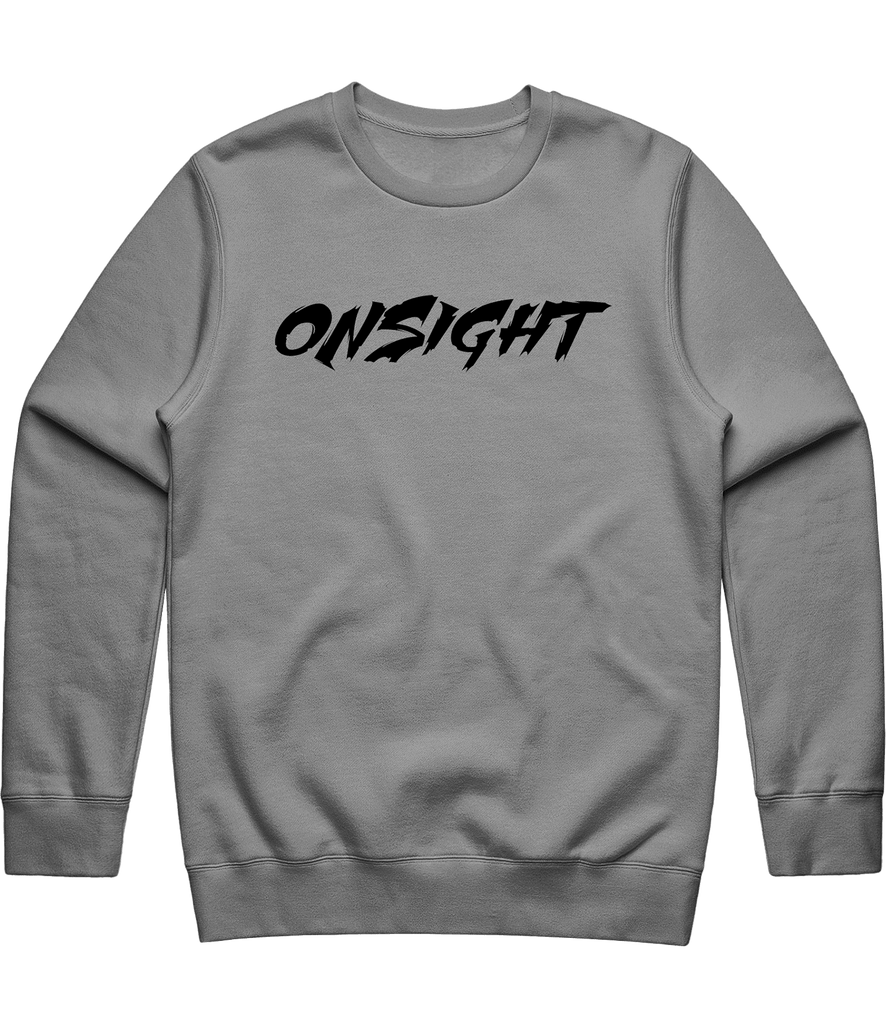 OnSight Text Crewneck - Grey - ARMA