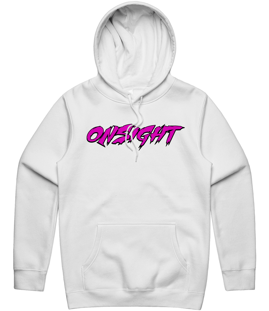OnSight Text Hoodie - White - ARMA