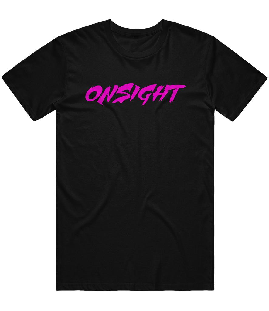 OnSight Text Tee - Black - ARMA