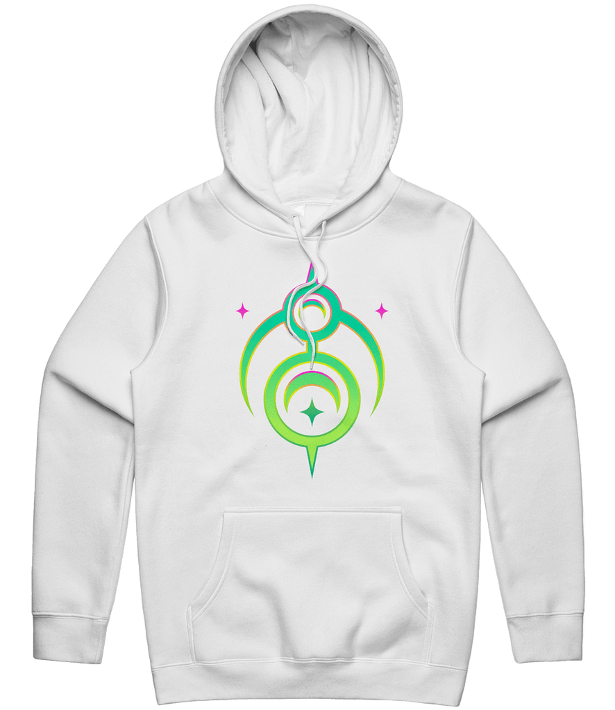 Orbit Odysseys Logo Hoodie - White - ARMA